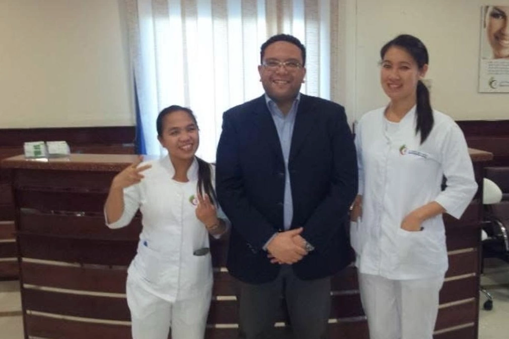 Clinic treatment room in Cairo