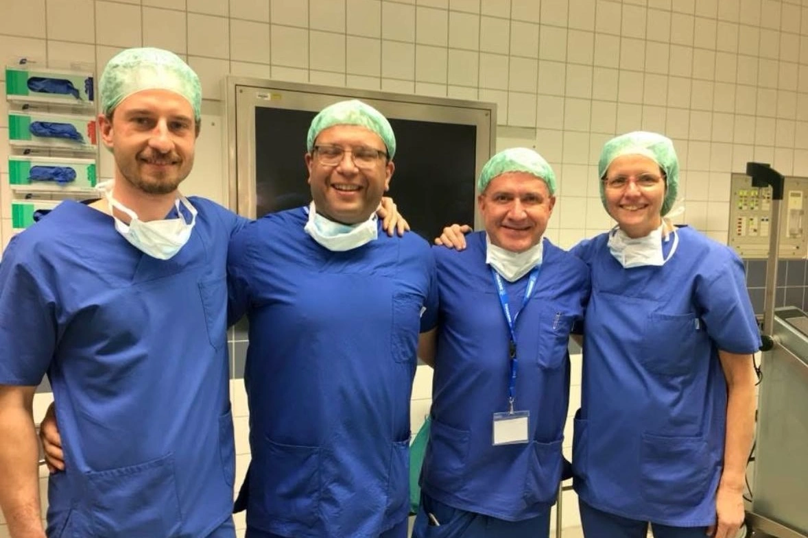 Dr. Khaled speaking at industry event