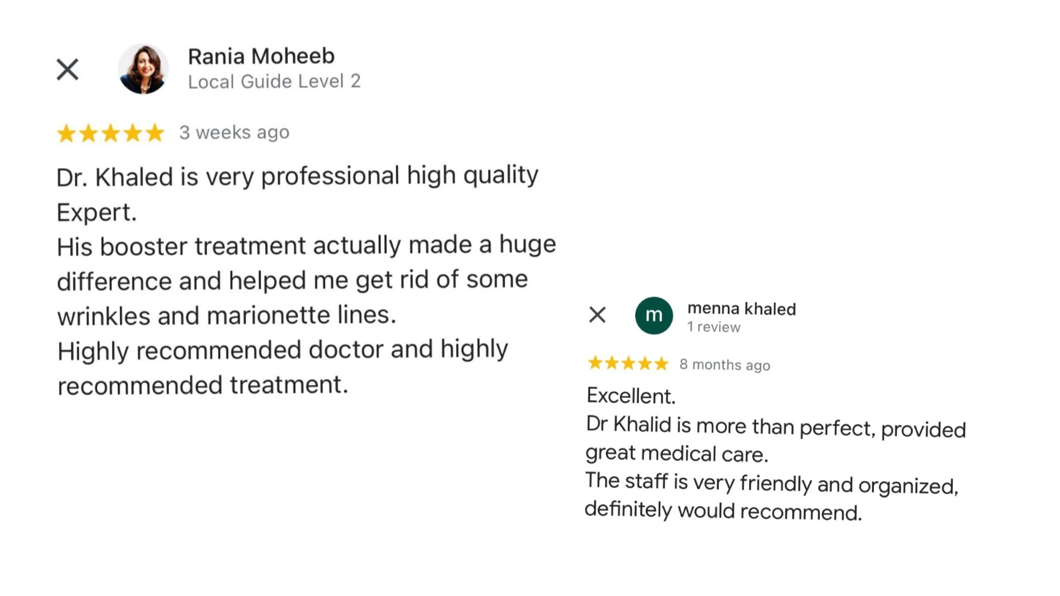 Dr. Khaled at aesthetic conference