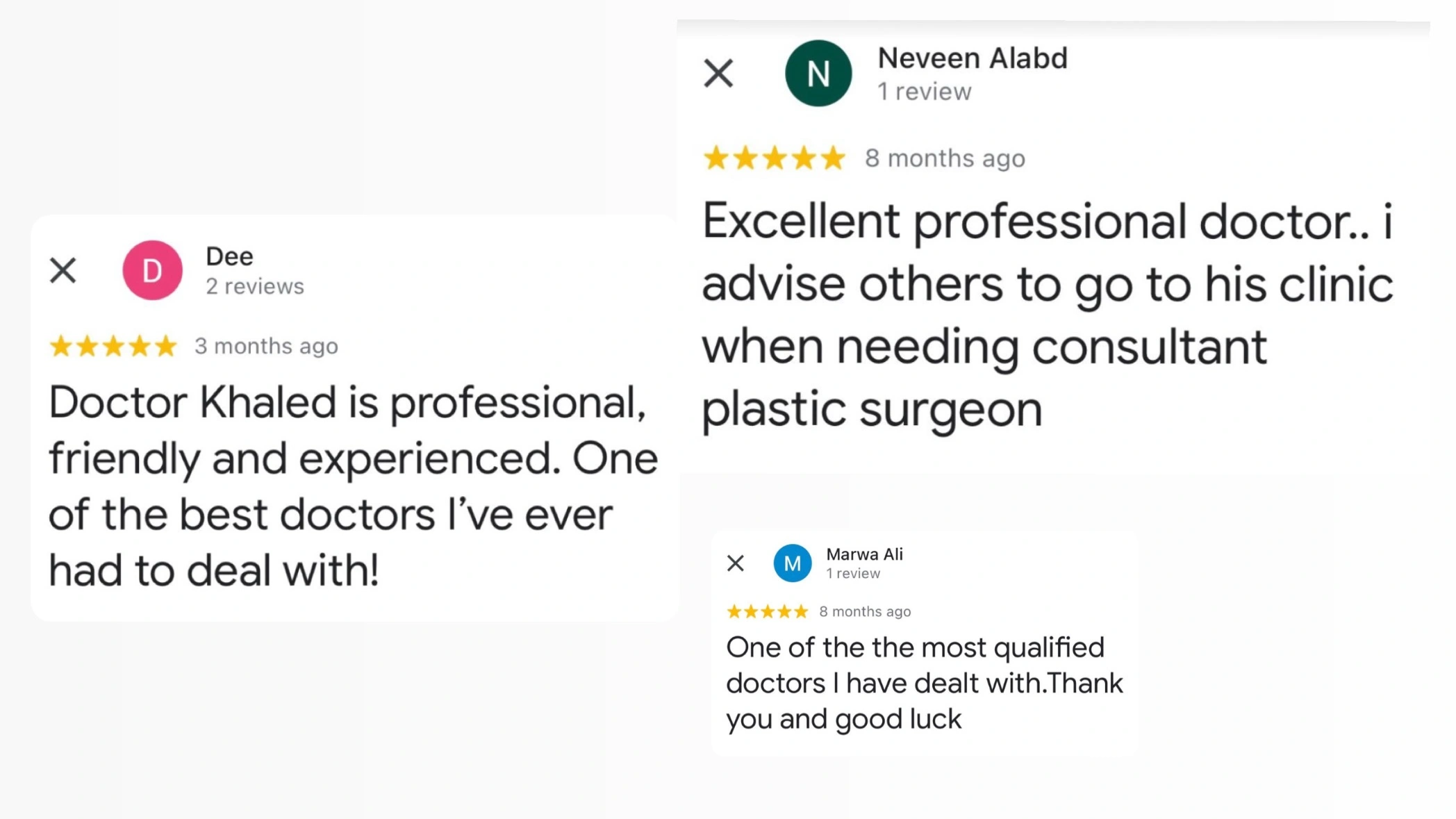 Interior of Dr. Khaled’s Cairo clinic