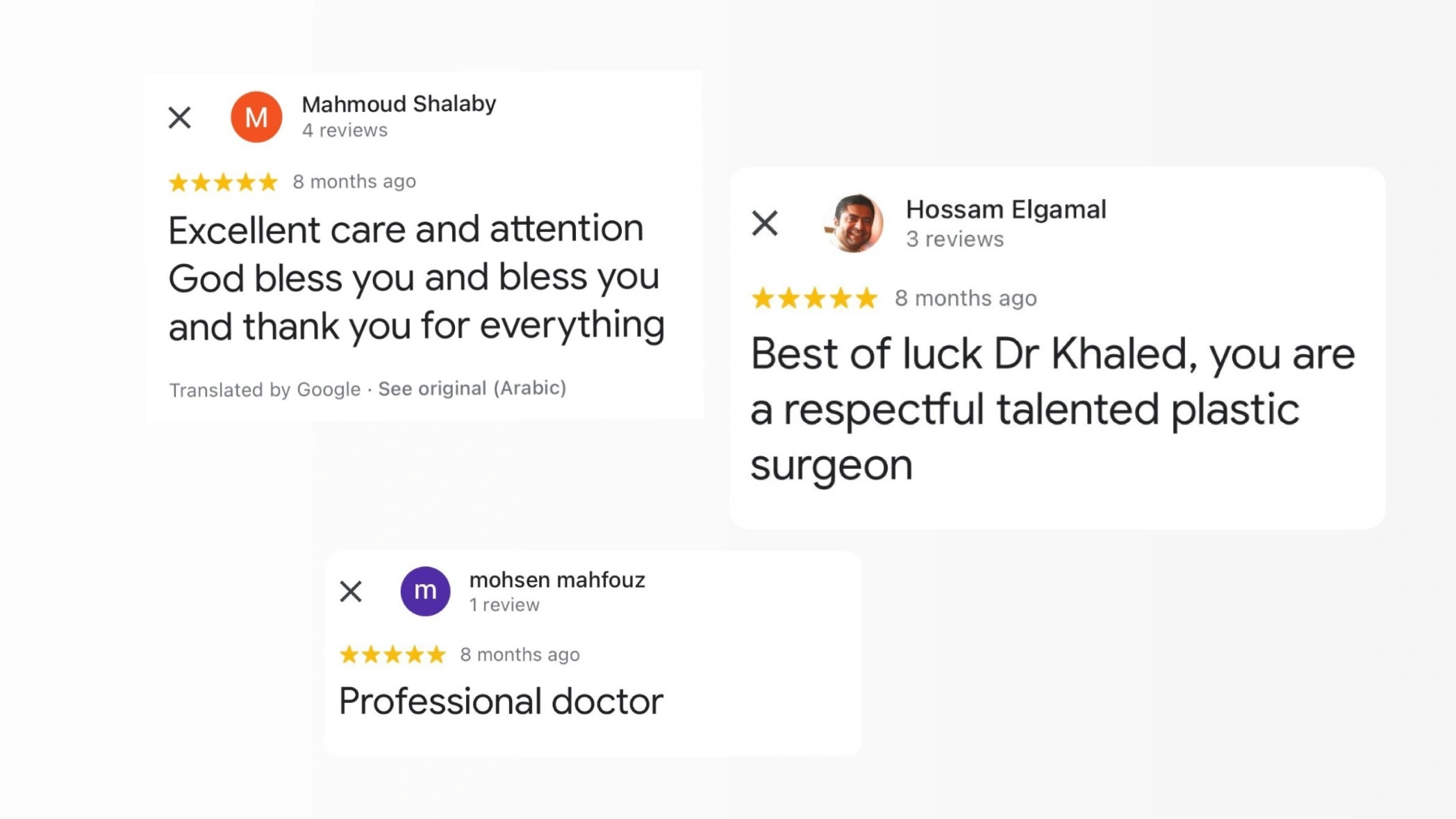 Patient testimonial for Botox treatment